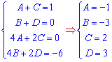 система уравнений 4 порядка
