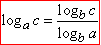 формула переходу до другої основи, логарифм