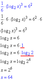 ЗНО, рівняння з логарифмами