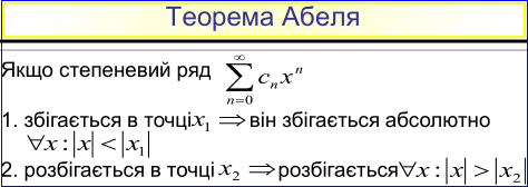 теорема Абеля