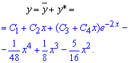 общее решение дифференциального уравнения