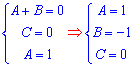 Система рівнянь 3 порядку