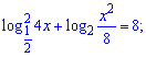 логарифмічне рівняння