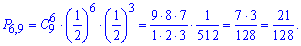 формула Бернуллі, обчислення