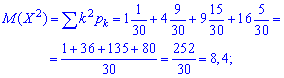 математическое ожидание квадрата величины, вычисление