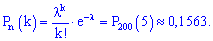 таблиця  функції Пуассона