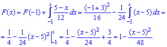 розподіл ймовірностей F(x)