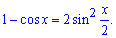 тригонометрическая формула