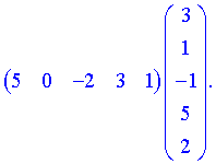 множення матриць-векторів, приклади