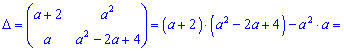 визначник матриці другого порядку, обчислення