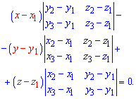 рівняння площини