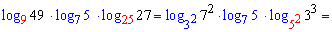 пример с логарифмом