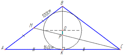 рівнобедрений трикутник